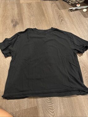 Abercrombie & Fitch Black Short Sleeve Crewneck Tee